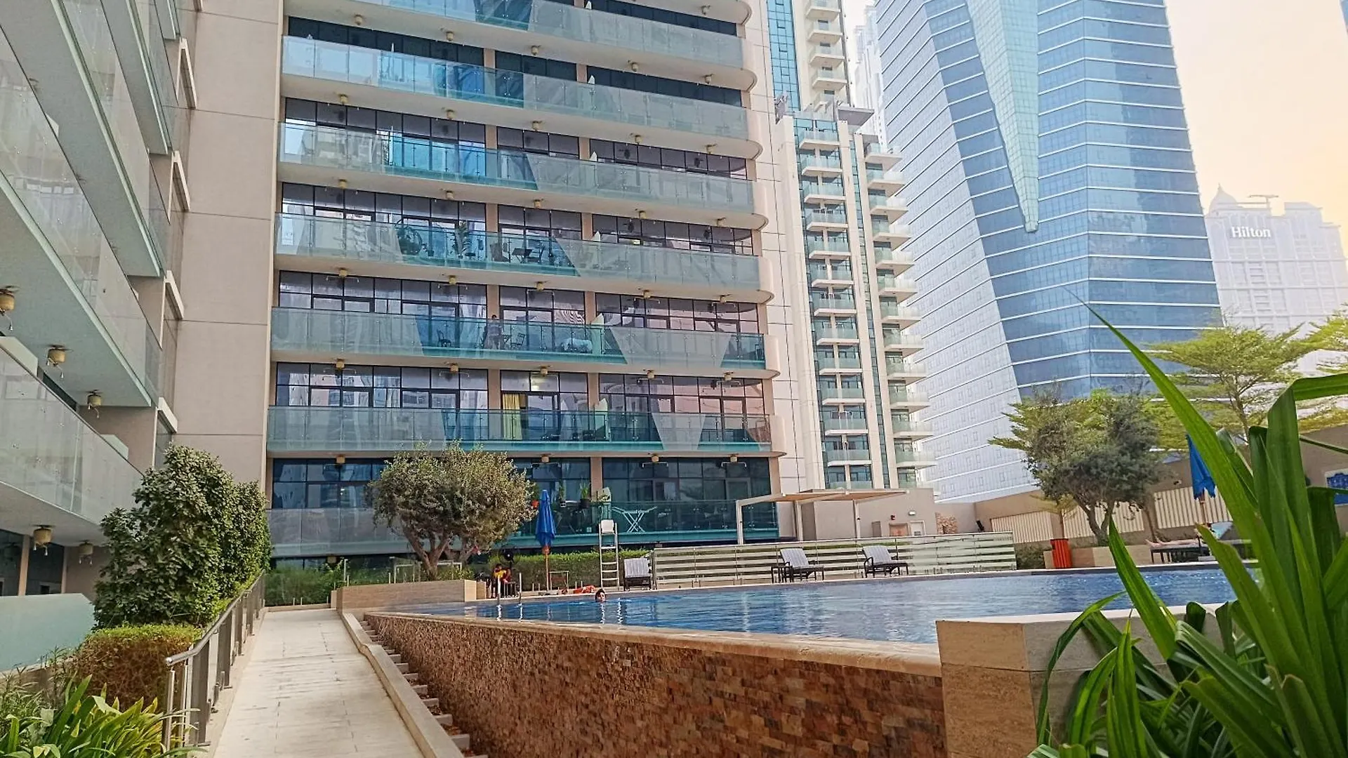 Brown Stone - Pool & City View Merano 迪拜